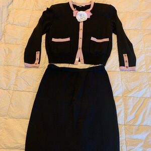 A classic and elegant ST. JOHN suit to showcase at any stylish event.